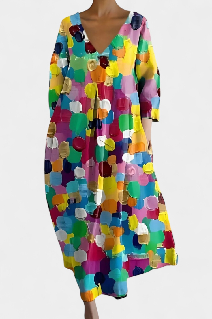 Ana - Väljä Mekko Kuvioilla