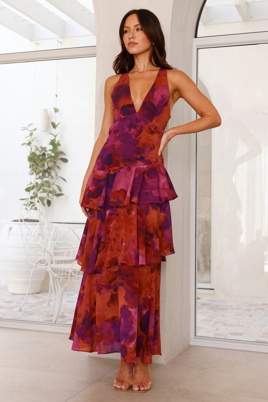 Marina - Elegantti Pitkä Mekko