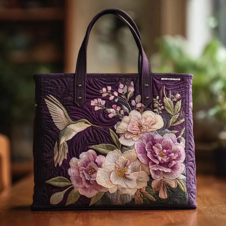Vaatetettu Artisan-laukku - Kolibrith ja Orkideat