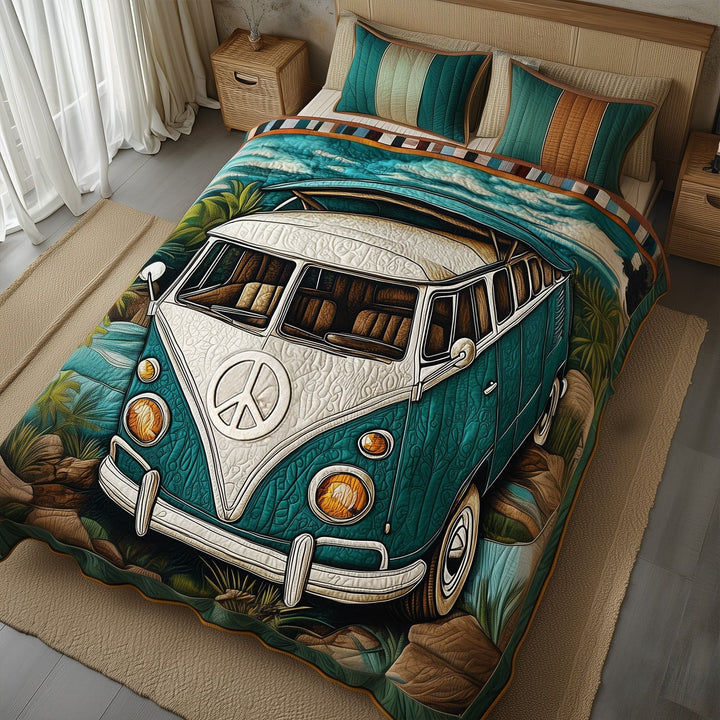 Hippie Van 3-osainen Vaatteiden Peitto Setti NCU0VT113