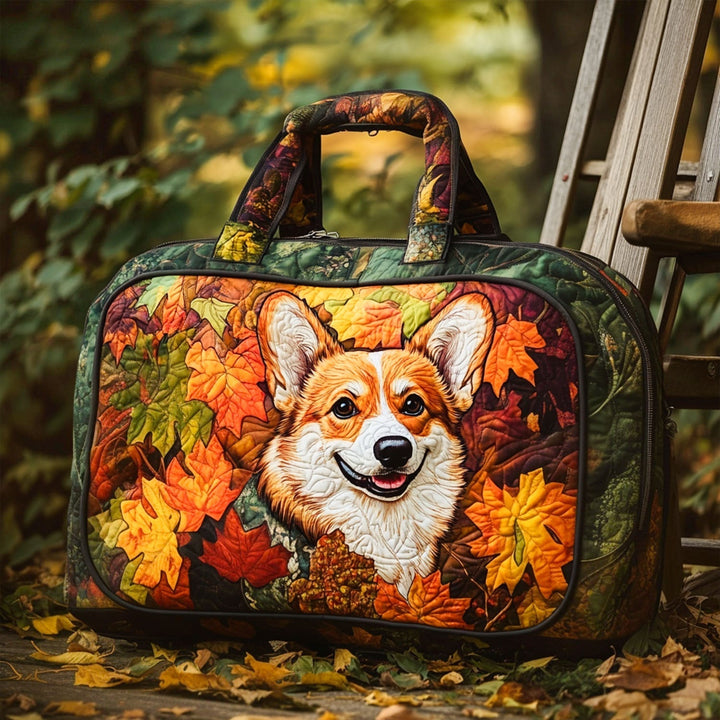 Mukava Syksy Corgi Kuitattu Duffle Laukku NCU0PT9355