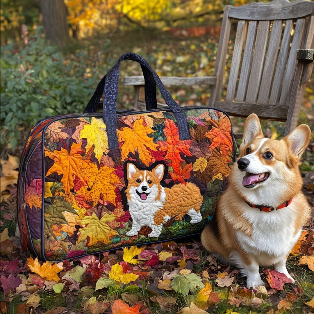 Crisp Breeze Corgi Kuutioitu Duffle Laukku NCU0PT9356