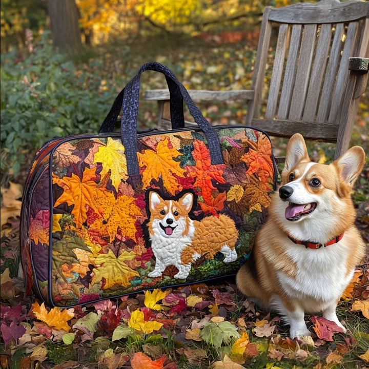 Crisp Breeze Corgi Kuutioitu Duffle Laukku NCU0PT9356