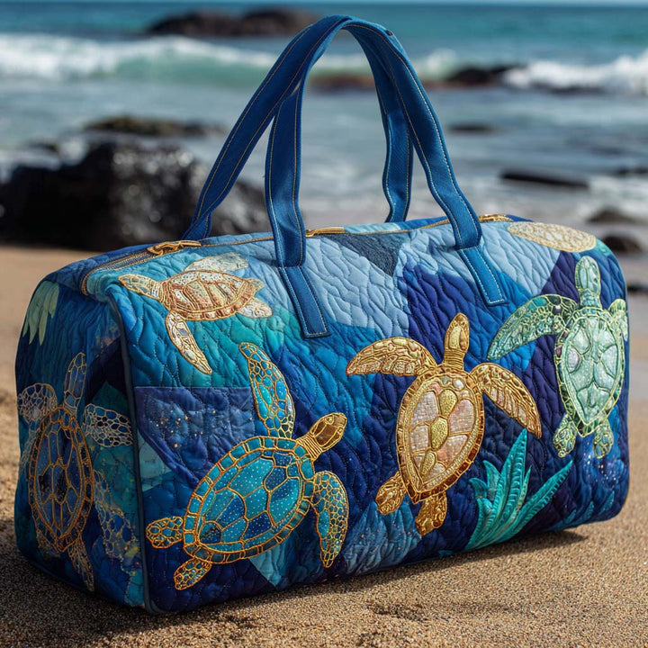 Kultainen Uima Quilted Duffle Laukku NCU0NT10019