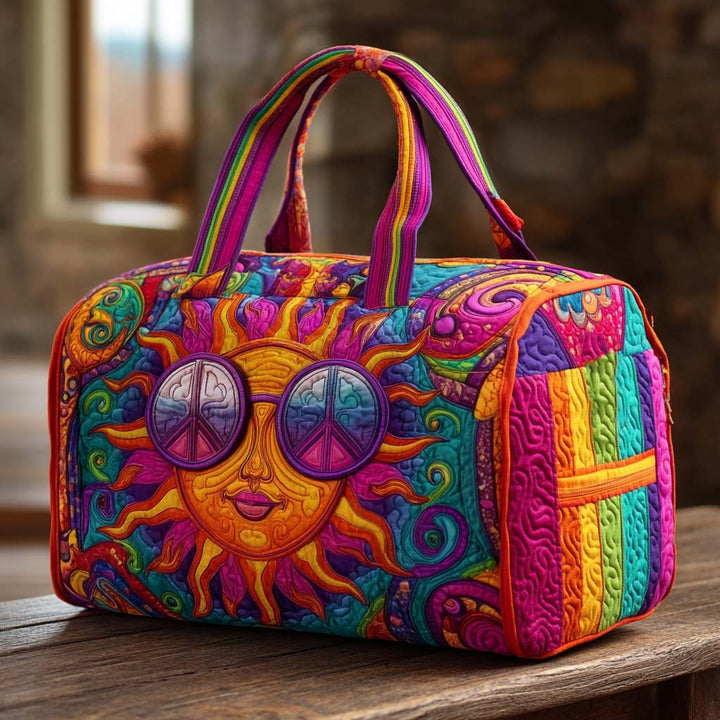 Hippie Happy Sun Vuorattu Matkalaukku NCU0XD462