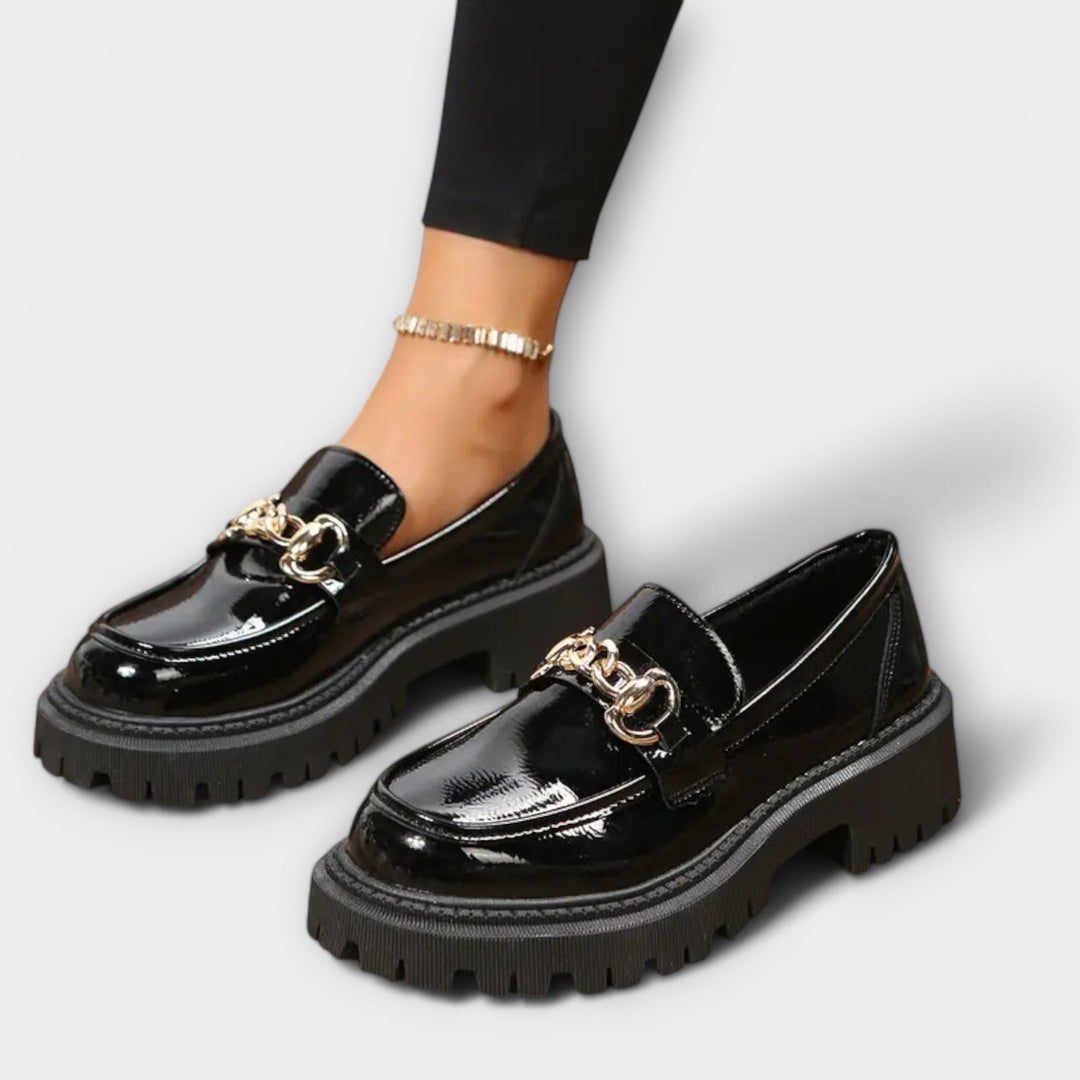 Naisten Plateau Loafer-kengät noitamaisella tyylillä