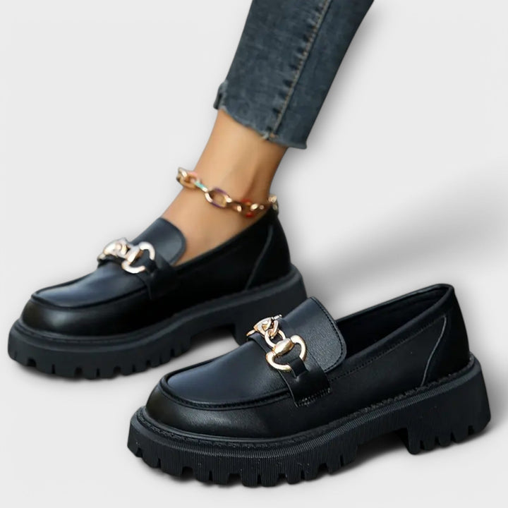 Naisten Plateau Loafer-kengät noitamaisella tyylillä
