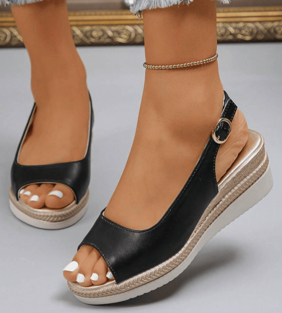 Chelsea | Ortopediset Slingback Espadrille Sandalit