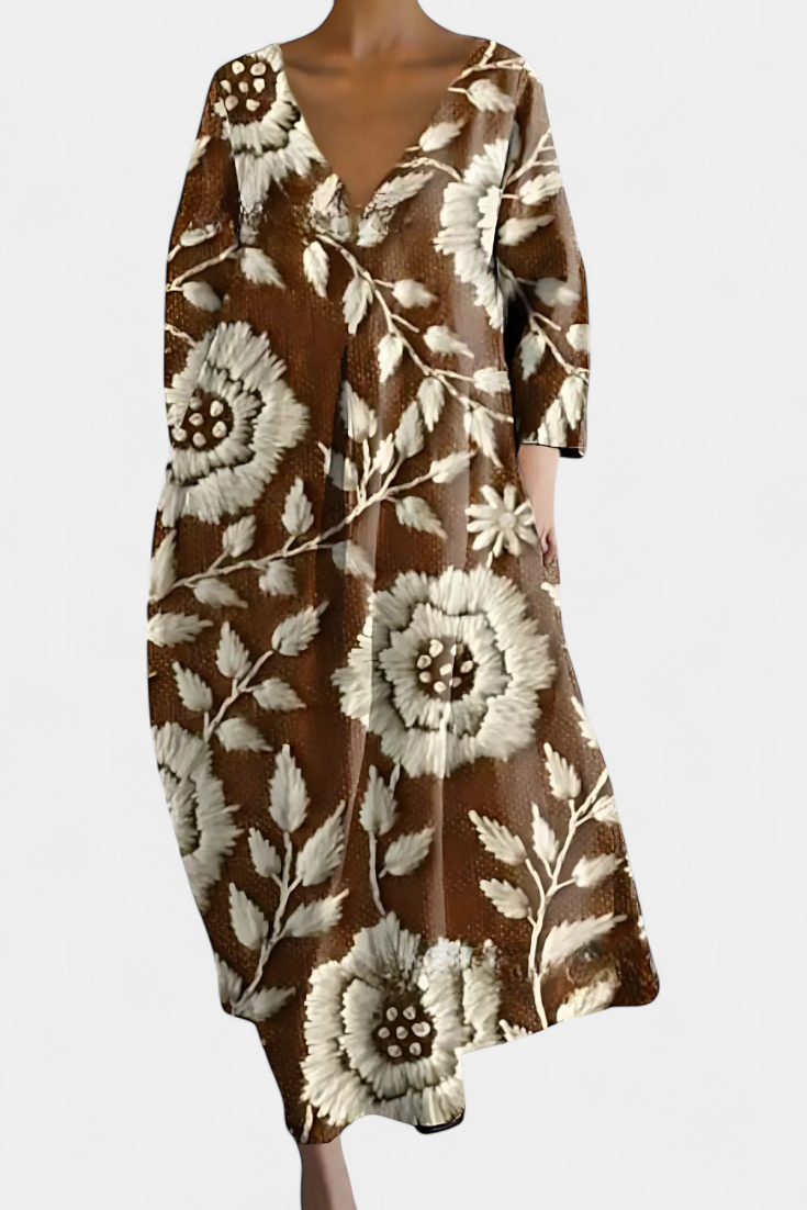 Ana - Väljä Mekko Kuvioilla