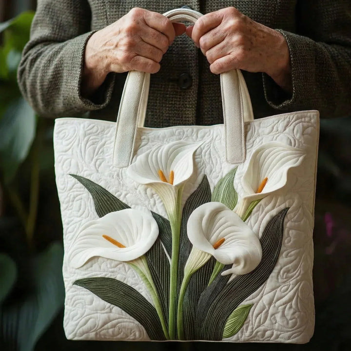 Vaatteellinen Artisan Laukku - Valkoiset Liljat